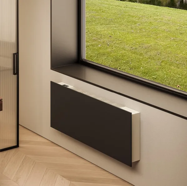 Cordivari, вентилаторен конвектор VENTANA LOW 4000, Wi-Fi, 430/915/120 mm, бял, мощност: 1,37/1,71KW - Image 2