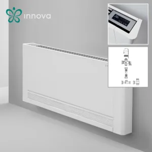 Innova, конвектор за подов монтаж SL 800B + управление за вграждане + трипътен вентил