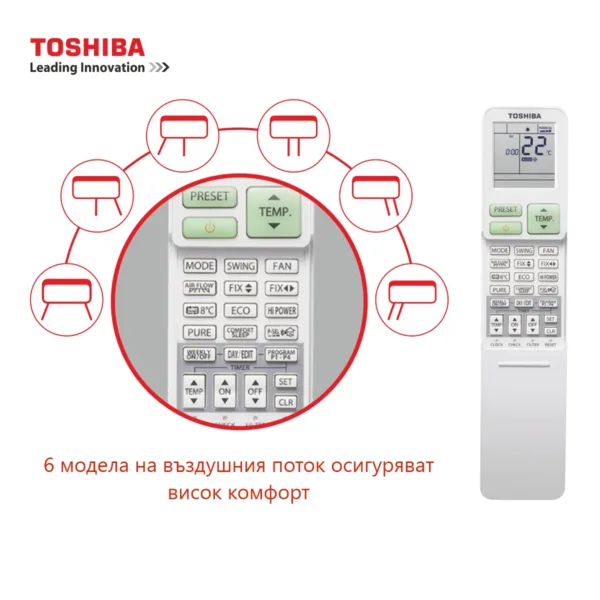 Toshiba, хиперинверторен климатик Daiseikai 13000 BTU - Image 3