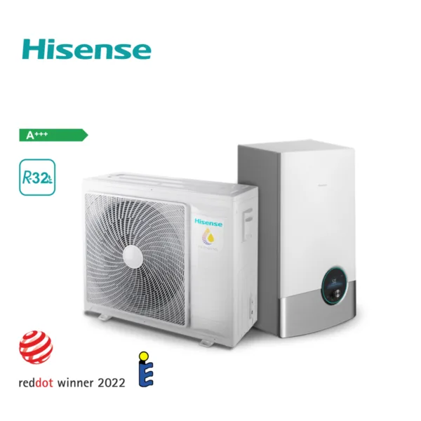 Hisense, термопомпа Hi-Therma R32 - 14.5kW/10.0kW от./охл. 230V @A - Image 2