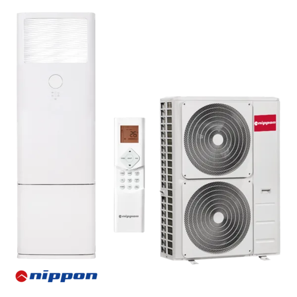 Колонен климатик Nippon NFGD-48HRFN8-Q + NOE30U-48HFN8-R