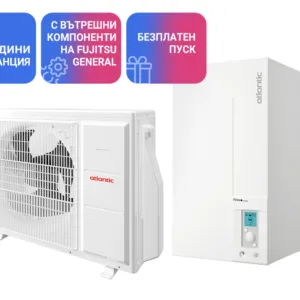 Термопомпа Atlantic ALFEA EXTENSA A.I. R32 10 Kw - отопление, охлаждане и БГВ