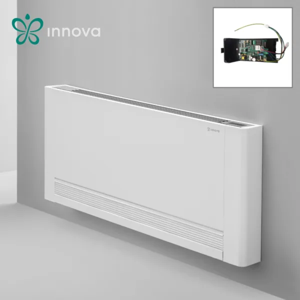 Innova, конвектор за подов монтаж SL 400B + платка за вграждане за връзка с EDA645II