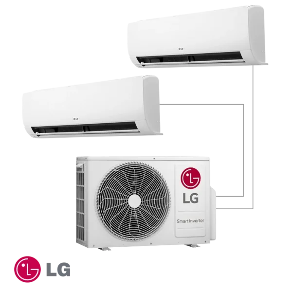 LG мулти сплит система RM2U15.U18 + RMN09.NSJ + RMN09.NSJ