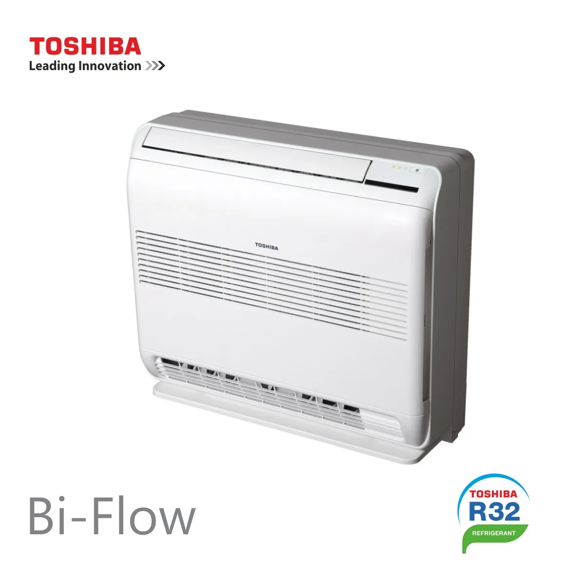 Toshiba, инверторен климатик Bi-flow за подов монтаж 13000 BTU (*)